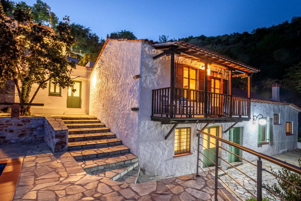 Olea Skopelos Villas With Swimming Pools & Sea View Panormos  Eksteriør billede
