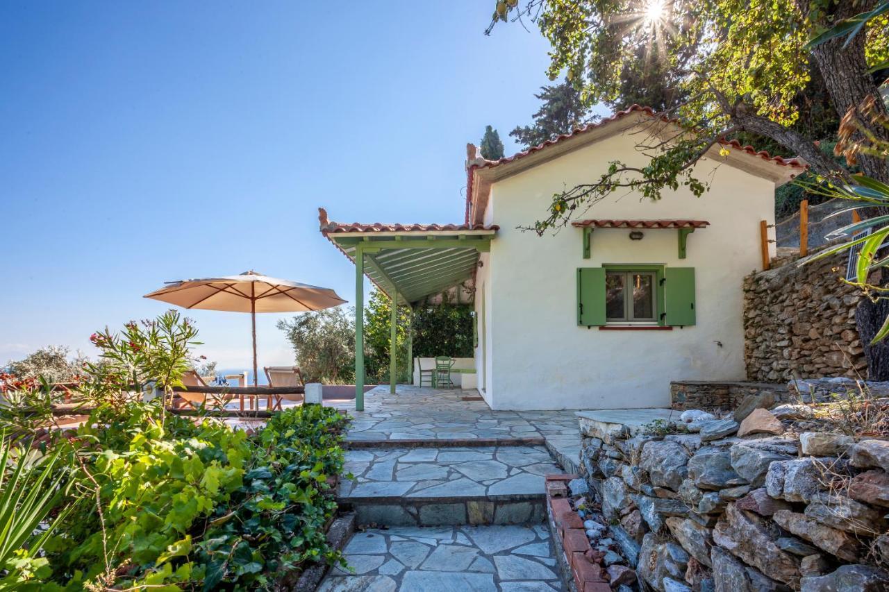 Olea Skopelos Villas With Swimming Pools & Sea View Panormos  Eksteriør billede