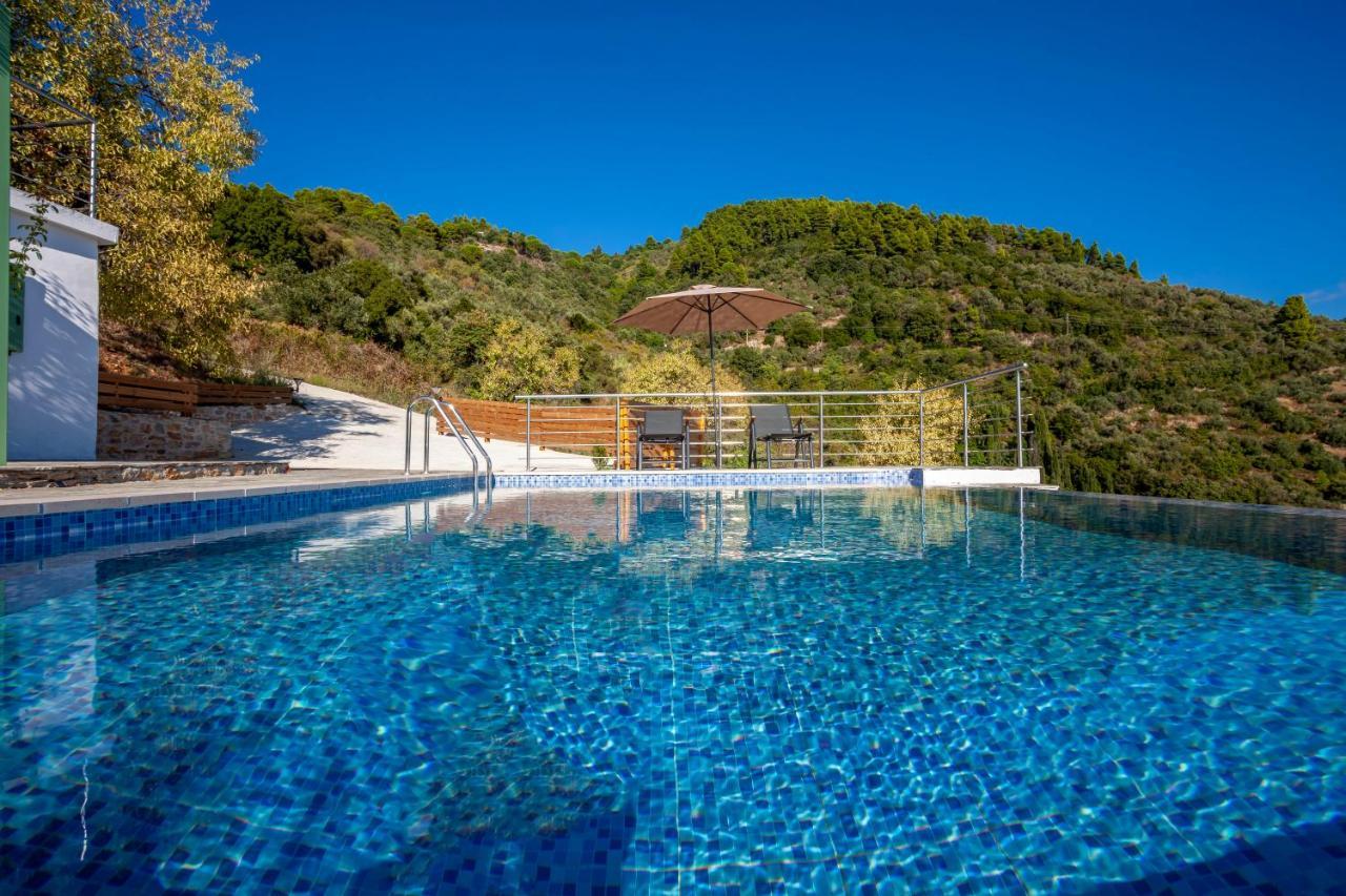 Olea Skopelos Villas With Swimming Pools & Sea View Panormos  Eksteriør billede