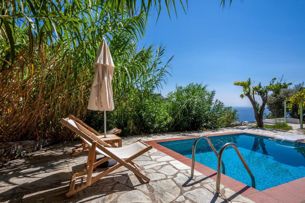 Olea Skopelos Villas With Swimming Pools & Sea View Panormos  Eksteriør billede