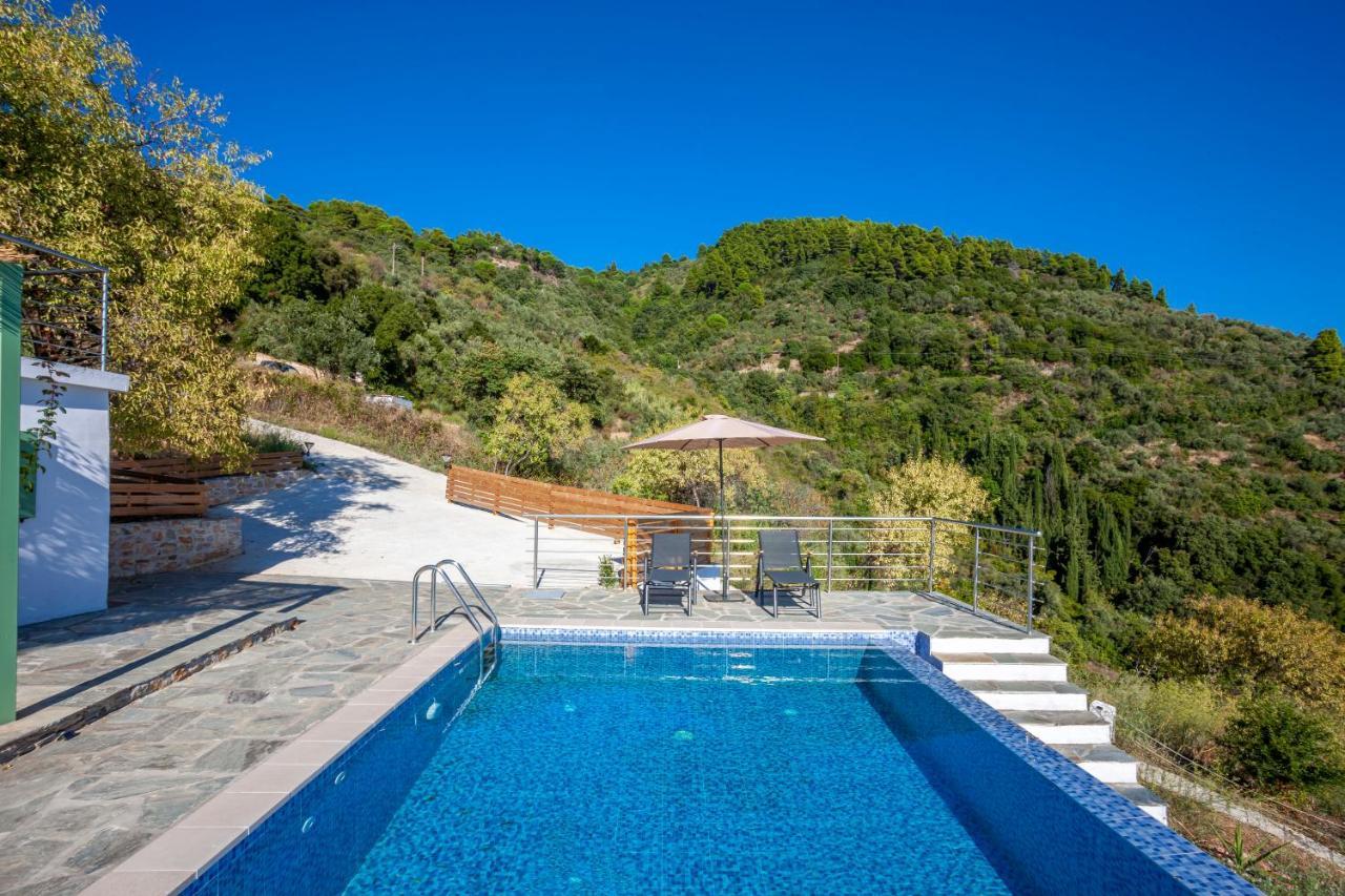 Olea Skopelos Villas With Swimming Pools & Sea View Panormos  Eksteriør billede