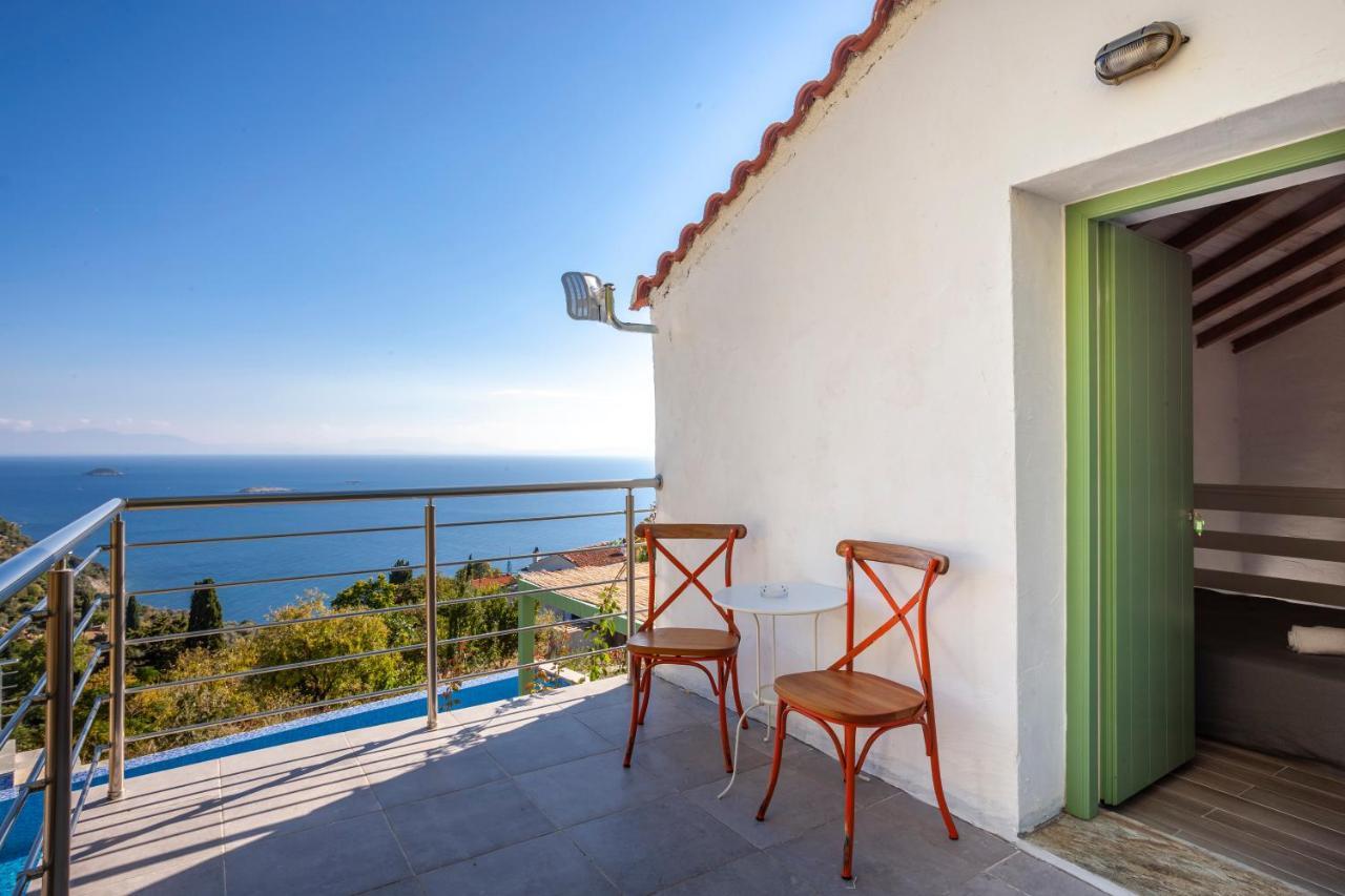 Olea Skopelos Villas With Swimming Pools & Sea View Panormos  Eksteriør billede